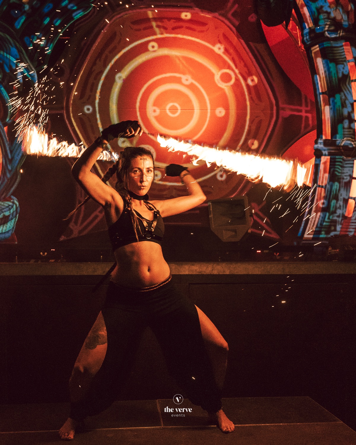 Feuershow – Galerie Bild links