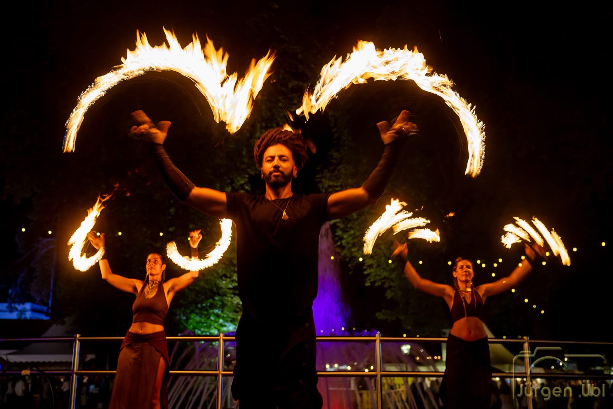 Feuershow – Galerie Bild links unten