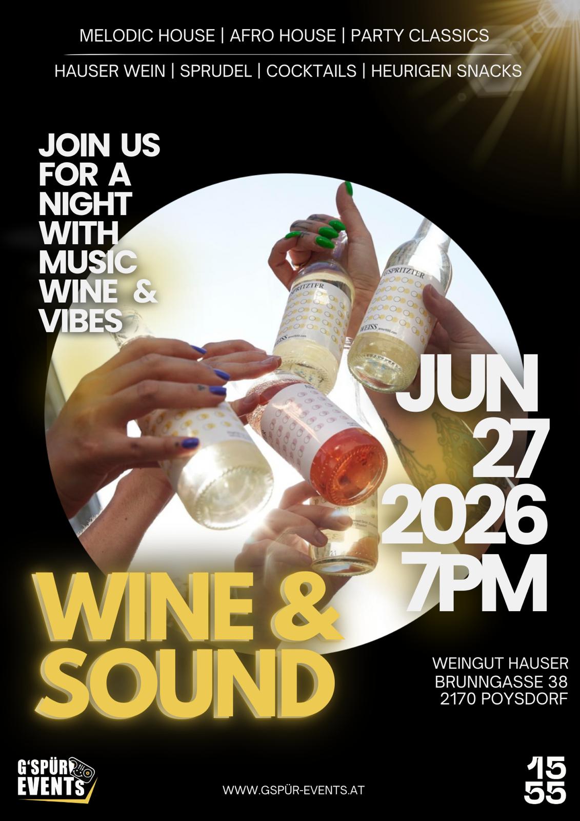 Wine & Sound – music · wine & vibes