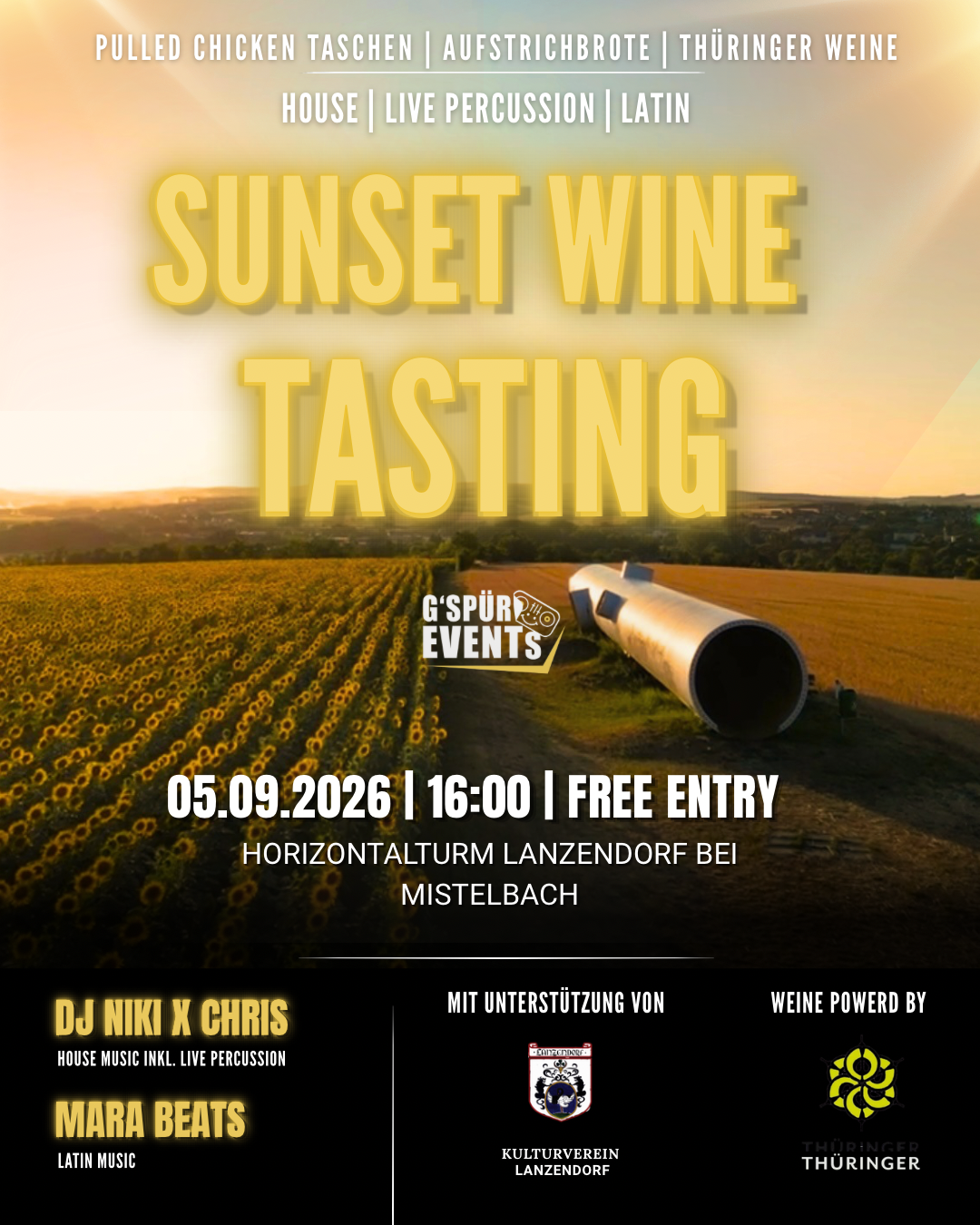 Sunset Wine Tasting – Horizontalturm Lanzendorf